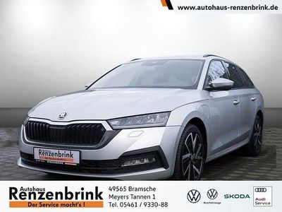 Brugt Skoda Octavia Clever 204 HK (150 kW) 2022 Sølv Stationcar