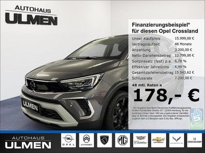 Gebraucht Opel Crossland 110 PS (80 kW) 2023 Grau SUV