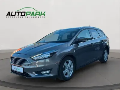 Gebraucht Ford Focus Titanium 120 PS (88 kW) 2015 Braun Kombi