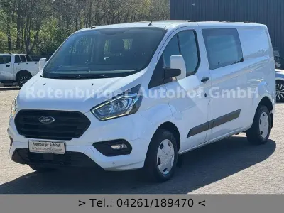 Occasion Ford Transit Custom 131 ch (96 kW) 2018 Blanc Monospace
