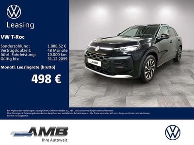 Second-hand VW T-Roc Life 116 CP (85 kW) 2026 Negru SUV