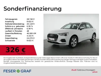Gebraucht Audi Q3 Advanced Plus 150 PS (110 kW) 2024 Arkonaweiß SUV