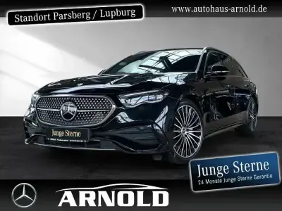 Brugt Mercedes E450 AMG line 367 HK (269 kW) 2024 Sort Stationcar
