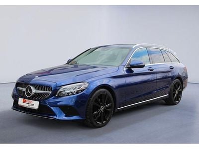 Usata Mercedes C220 Avantgarde 194 CV (142 kW) 2020 Blu Station wagon