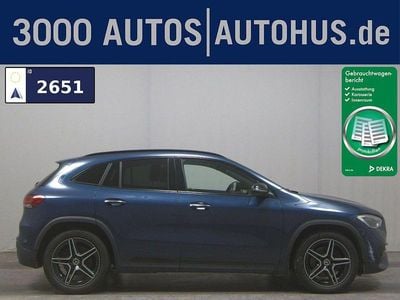 Blau Gebraucht 2022 Mercedes GLA220 AMG line SUV | 30.980 € (Guter Preis)