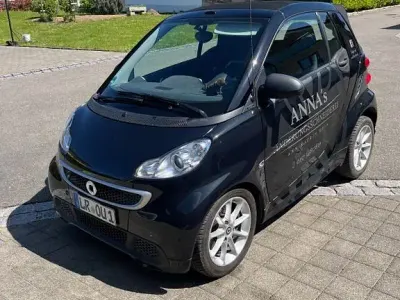 Gebraucht Smart ForTwo Cabrio Passion 71 PS (52 kW) 2014 Schwarz Cabrio