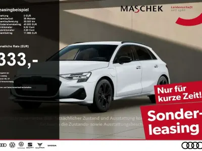 Gebraucht Audi A3 204 PS (150 kW) 2025 Gletscherweiss metallic Limousine