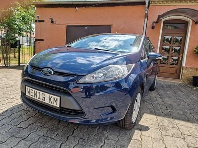 Gebraucht Ford Fiesta 60 PS (44 kW) 2008 Blau Kleinwagen