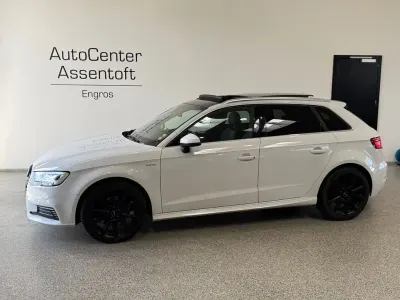 Gebraucht Audi A3 Sportback e-tron S-Line 150 PS (110 kW) 2017 Weiß Kleinwagen