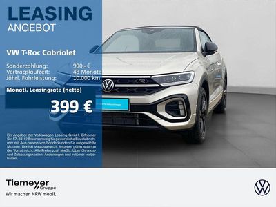 Neu VW T-Roc Cabriolet R-line 150 PS (110 kW) 2025 Silber Cabrio
