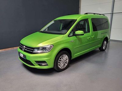 Brugt VW Caddy Maxi Comfortline 125 HK (91 kW) 2018 Grøn MPV