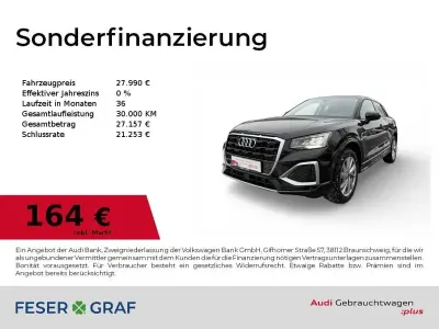Gebraucht Audi Q2 Advanced Plus 150 PS (110 kW) 2025 Mythosschwarz metallic SUV