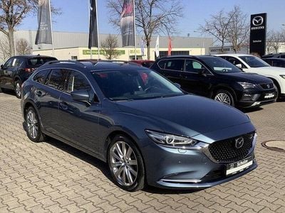 Gebraucht Mazda 6 Sports-Line 194 PS (142 kW) 2023 Blue reflex Kombi
