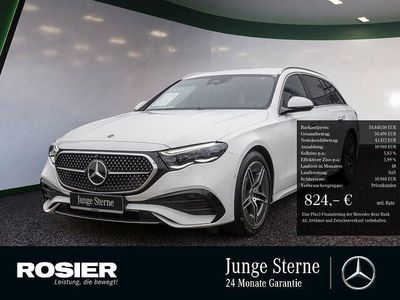 Gebraucht Mercedes E300 Advanced Plus 204 PS (150 kW) 2024 Weiss / polarweiß Kombi