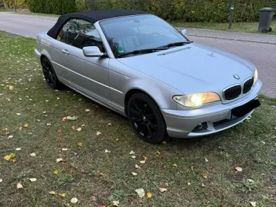 Usata BMW 325 192 CV (141 kW) 2005 Argento Cabrio