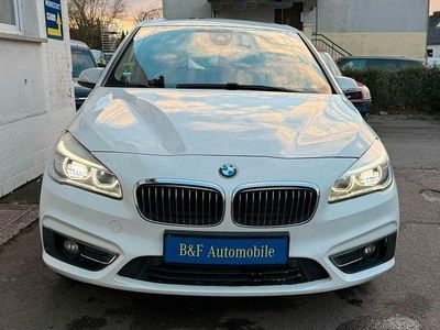 Gebraucht BMW 216 Gran Tourer Luxury Line 116 PS (85 kW) 2016 Weiß Van / Kleinbus
