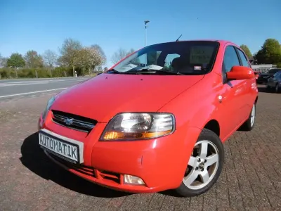 Usata Chevrolet Kalos SX 94 CV (69 kW) 2007 Rosso Berlina