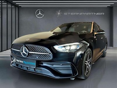 Gebraucht Mercedes C300e AMG 204 PS (150 kW) 2023 Metalliclack obsidianschwarz Kombi