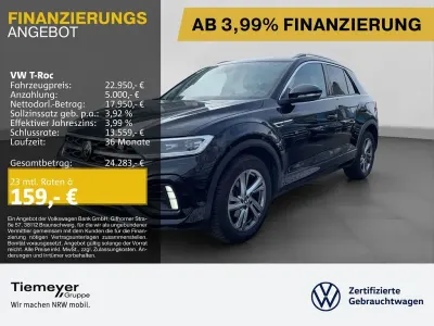 Occasion VW T-Roc R-line 110 ch (80 kW) 2023 Noir SUV