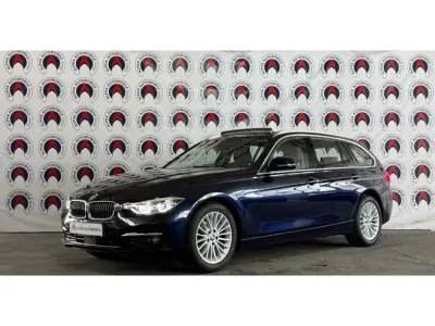 Gebraucht BMW 320 Sport Line 184 PS (135 kW) 2017 Blau (metallic) Kombi