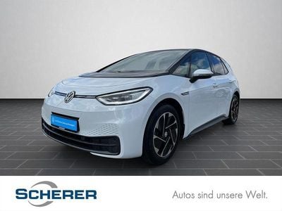Gebraucht VW ID.3 Pro Performance 150 kW (204 PS) 2022 Gletscherweiß metallic schwarz (metallic) Kleinwagen