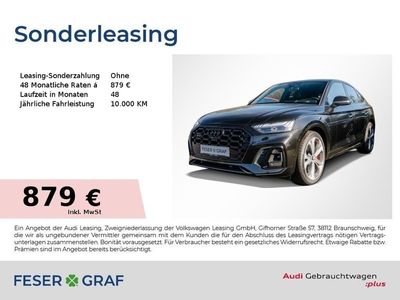 gebraucht Audi SQ5 Sportback Matrix/Leder/Pano/B&O/Standhzg/HuD