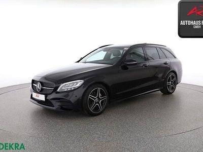Usata Mercedes C220 AMG 194 CV (142 kW) 2019 Nero Station wagon