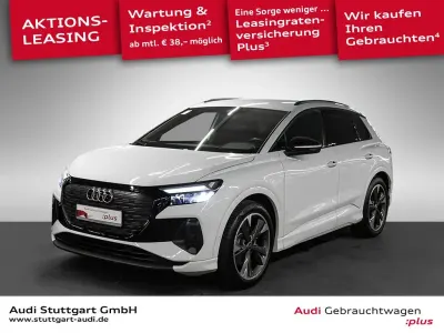Gebraucht Audi Q4 e-tron Advanced Plus 125 kW (170 PS) 2023 Gletscherweiß metallic SUV