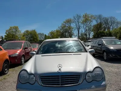 Brugt Mercedes C240 170 HK (125 kW) 2001 Sølv Sedan