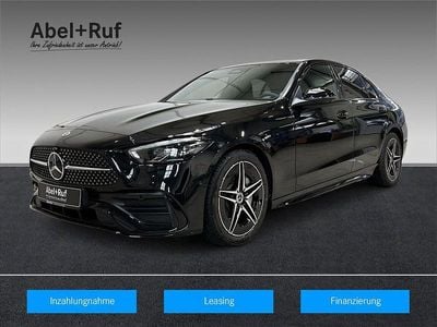 Schwarz Gebraucht 2025 Mercedes C200 AMG Limousine | 49.744 € (Teuer)