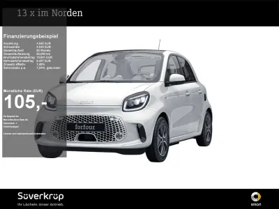 Gebraucht Smart ForFour Electric Drive Exclusive 60 kW (82 PS) 2021 Weiß Kleinwagen