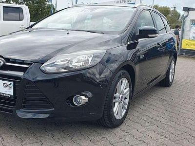 Gebraucht Ford Focus Titanium 125 PS (91 kW) 2014 Schwarz Kombi