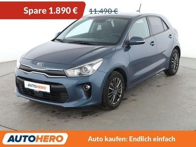 Gebraucht Kia Rio DREAM-TEAM Edition 99 PS (72 kW) 2017 Blau Limousine