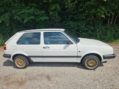 Używany VW Golf II 55 KM (40 kW) 1988 Biały Hatchback