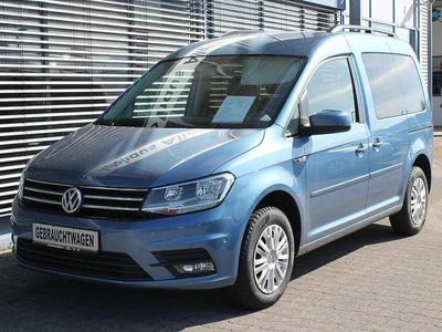 Gebraucht VW Caddy Comfortline 102 PS (75 kW) 2019 Acapulcoblau metallic Van / Kleinbus