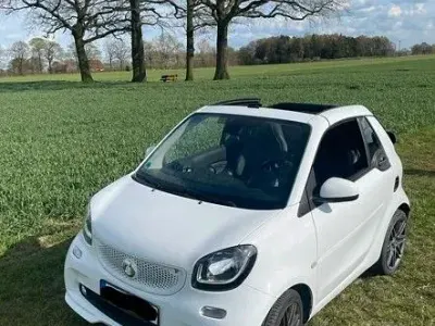 Brugt Smart ForTwo Cabrio Brabus 90 HK (66 kW) 2017 Hvid Cabriolet