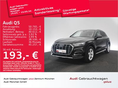 gebraucht Audi Q5 40 TDI qu. S tronic advanced Luftfed/AHK/ACC/Virtual+