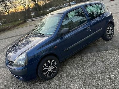 Gebraucht Renault Clio II 2002 Blau Kleinwagen