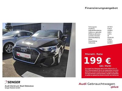 Usado Audi A3 S-Line 150 HP (110 kW) 2024 Preto Sedan