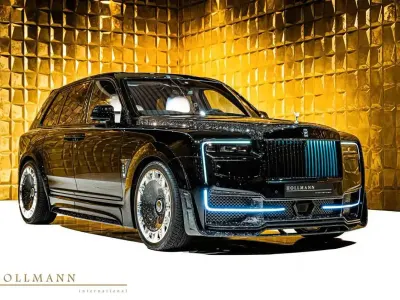 Neu Rolls Royce Cullinan 571 PS (419 kW) 2025 Black diamond SUV