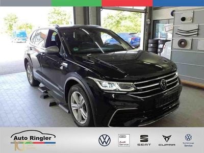 Usado VW Tiguan Allspace R-line 200 CV (147 kW) 2022 Negro SUV