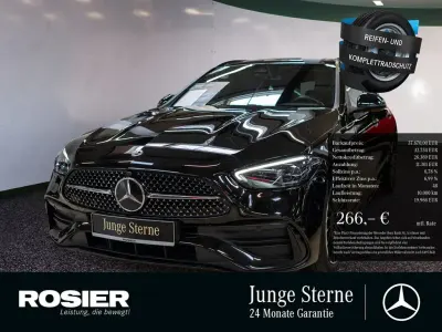 Gebraucht Mercedes C200 Advanced Plus 163 PS (119 kW) 2024 Schwarz / obsidianschwarz Kombi