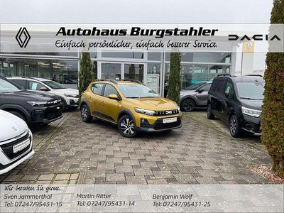 Neu Dacia Sandero Expression 110 PS (80 kW) 2026 Gelb Limousine