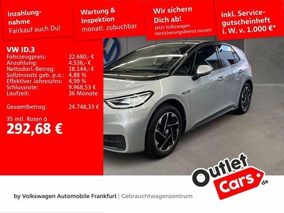 Gebraucht VW ID.3 Pro Performance 150 kW (204 PS) 2022 Silber Kleinwagen