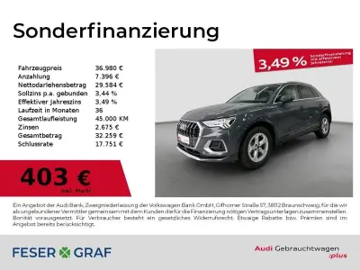 Gebraucht Audi Q3 Advanced Plus 150 PS (110 kW) 2026 Nanograu metallic SUV