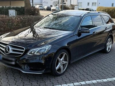 Usata Mercedes E350 AMG line 252 CV (185 kW) 2013 Nero Station wagon