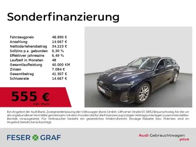 Gebraucht Audi A6 Sport 204 PS (150 kW) 2025 Firmamentblau metallic Kombi