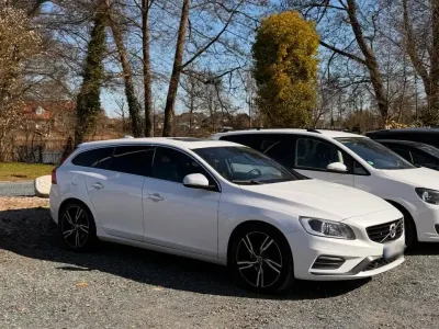 Gebraucht Volvo V60 R-Design 190 PS (139 kW) 2018 Weiß Kombi