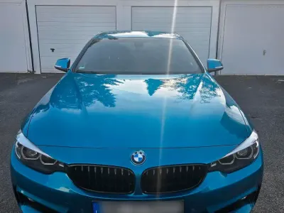 Gebraucht BMW 420 M Sport 183 PS (134 kW) 2017 Blau Coupé