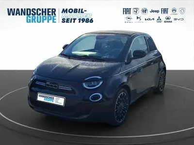 Gebraucht Fiat 500e La Prima 86 kW (118 PS) 2023 Schwarz Kleinwagen